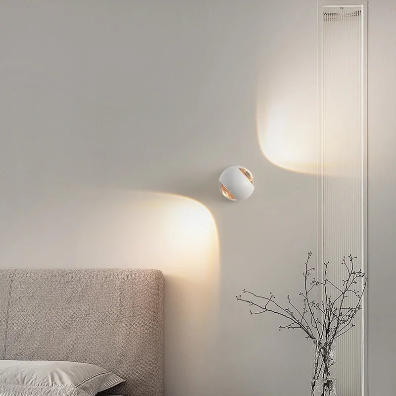 BeamArc – Applique da Parete Moderna a Luce Bidirezionale – lampada design da parete di Luximode
