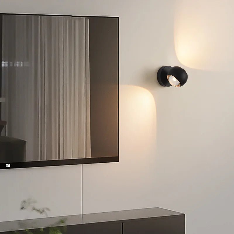 BeamArc – Applique da Parete Moderna a Luce Bidirezionale – lampada design da parete di Luximode