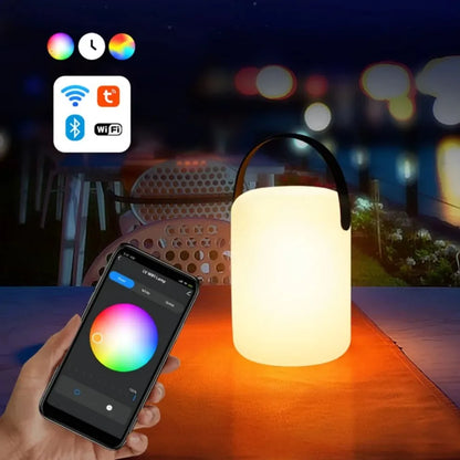 TUYA - Lampada da Tavolo Ricaricabile RGB Intelligente