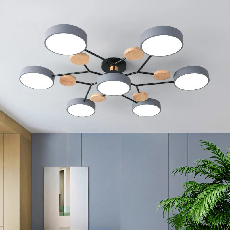 LumiHalo - Plafoniera Creativa LED a Soffitto