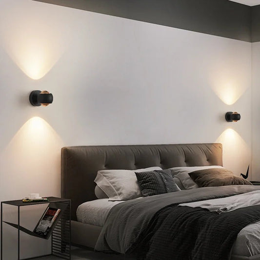 BeamArc – Applique da Parete Moderna a Luce Bidirezionale – lampada design da parete di Luximode