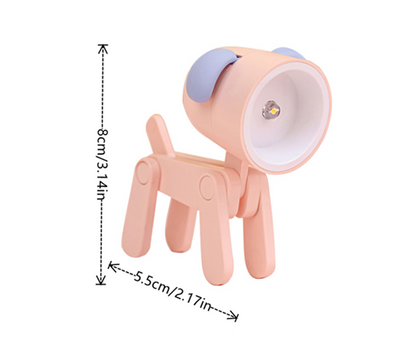 WoofBuddy - Mini Lampada da Scrivania a Batteria