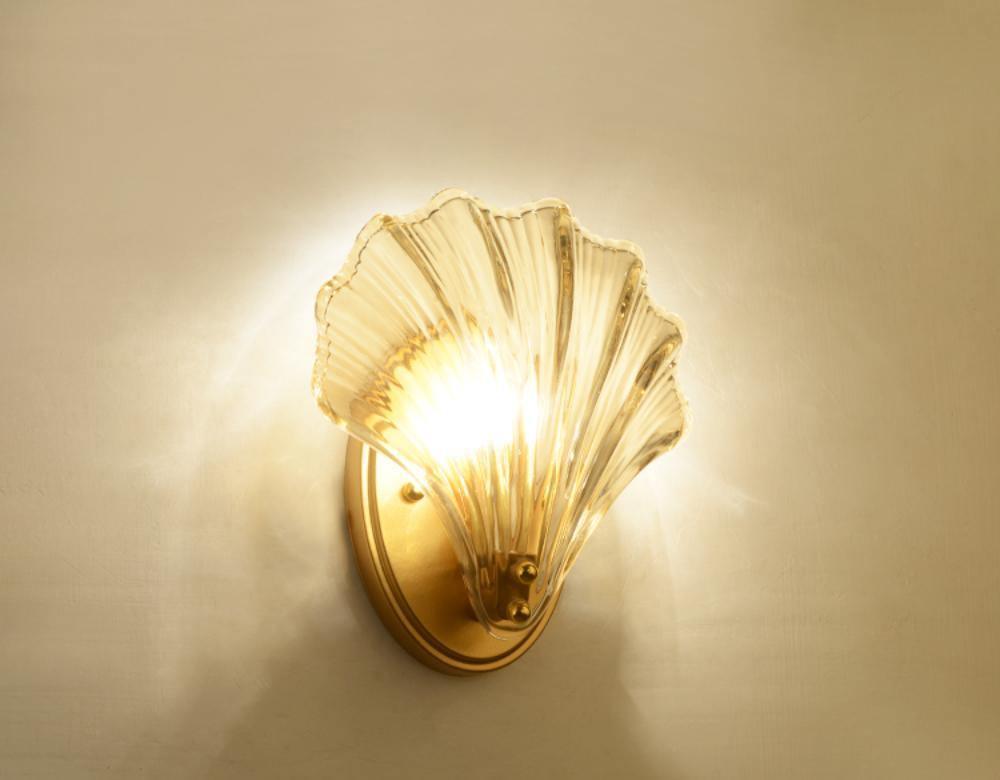 ShellGlow - Lampada da Parete a forma di Conchiglia