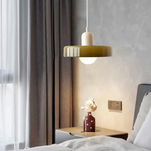 NordicLuxe - Lampadario a sospensione in vetro nordico