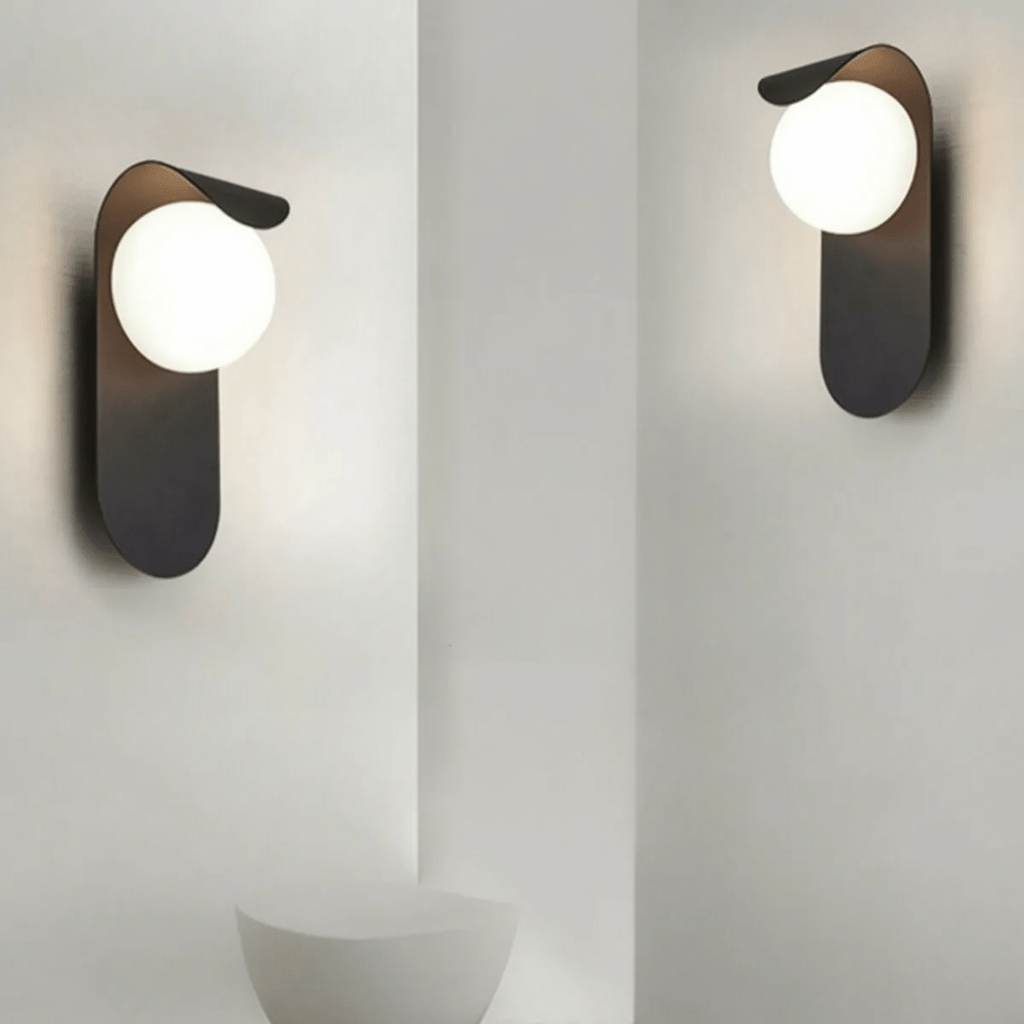 LunaPlate – Applique da Parete Minimalista – lampada design da parete di Luximode