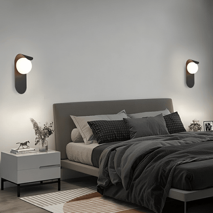 LunaPlate – Applique da Parete Minimalista – lampada design da parete di Luximode