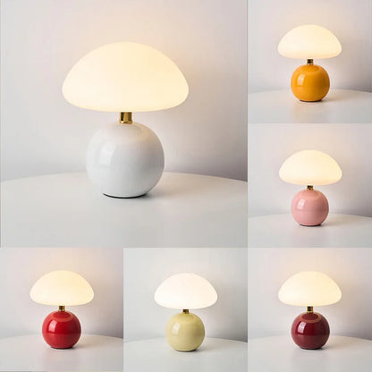 FrenchMushroom - Lampada da Tavolo a Forma di Fungo