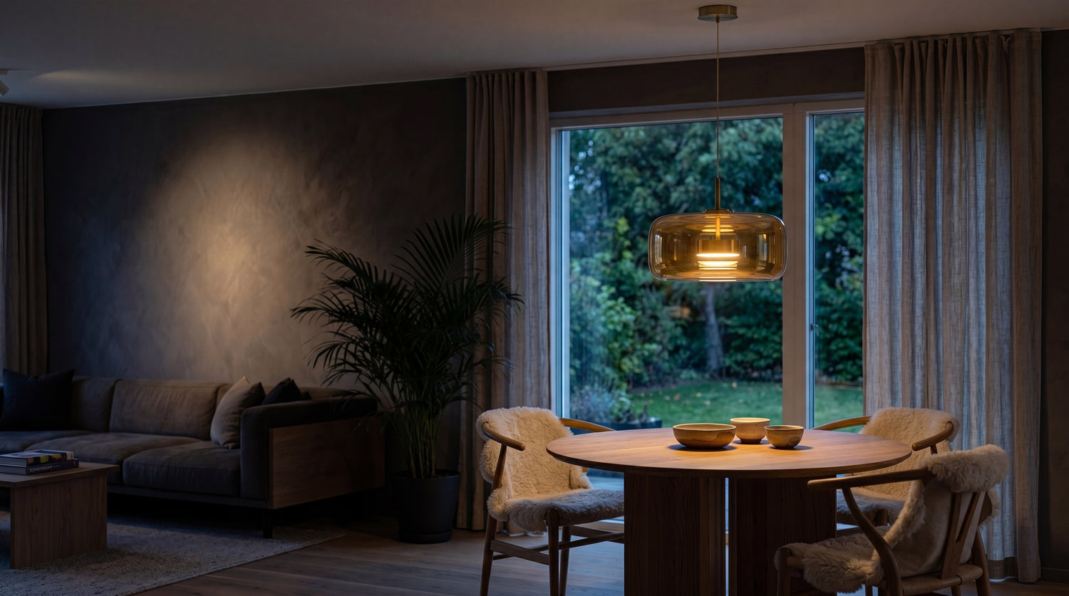 Lampade di design Luximode in un ambiente moderno