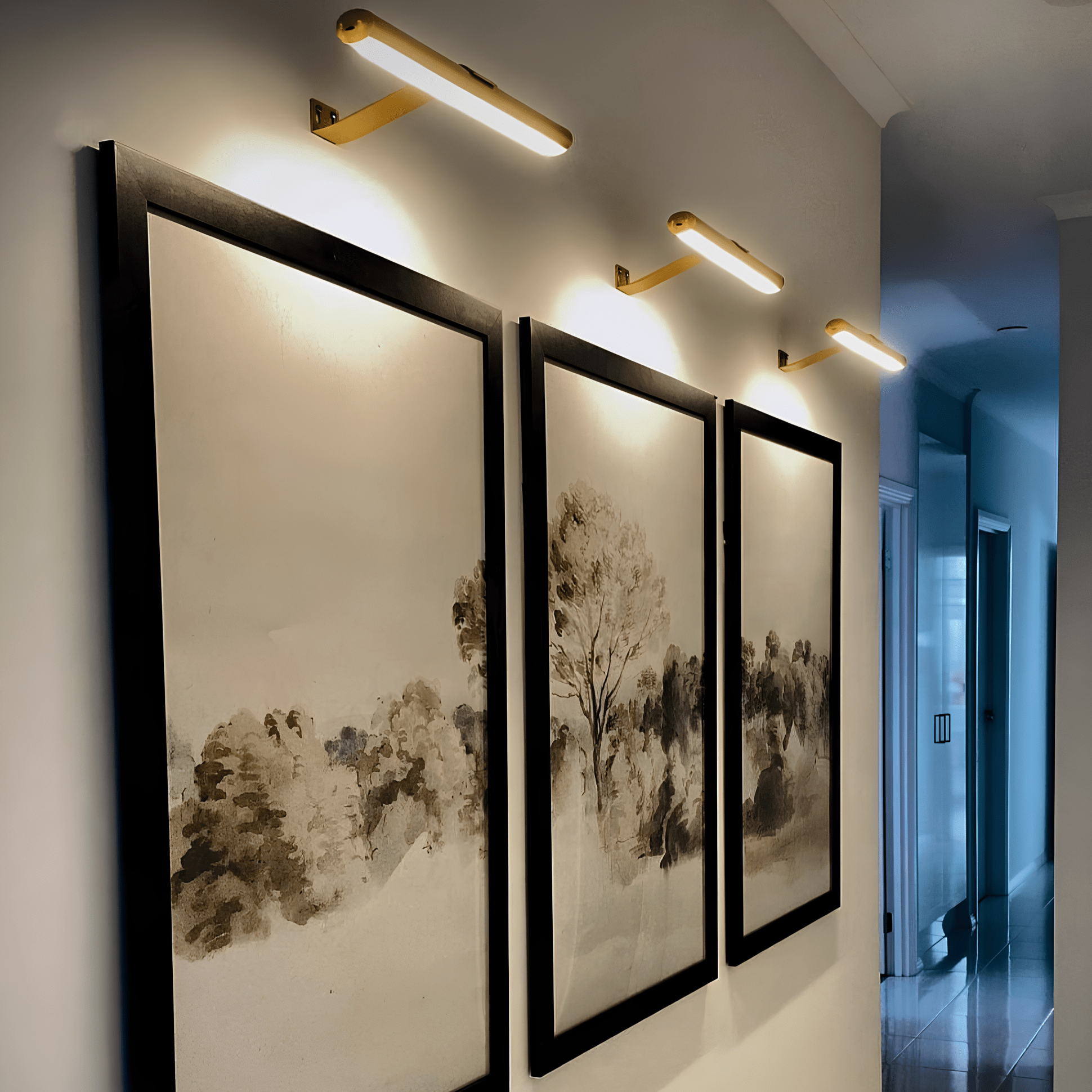 Lampada da parete ArtGlow per illuminare quadri