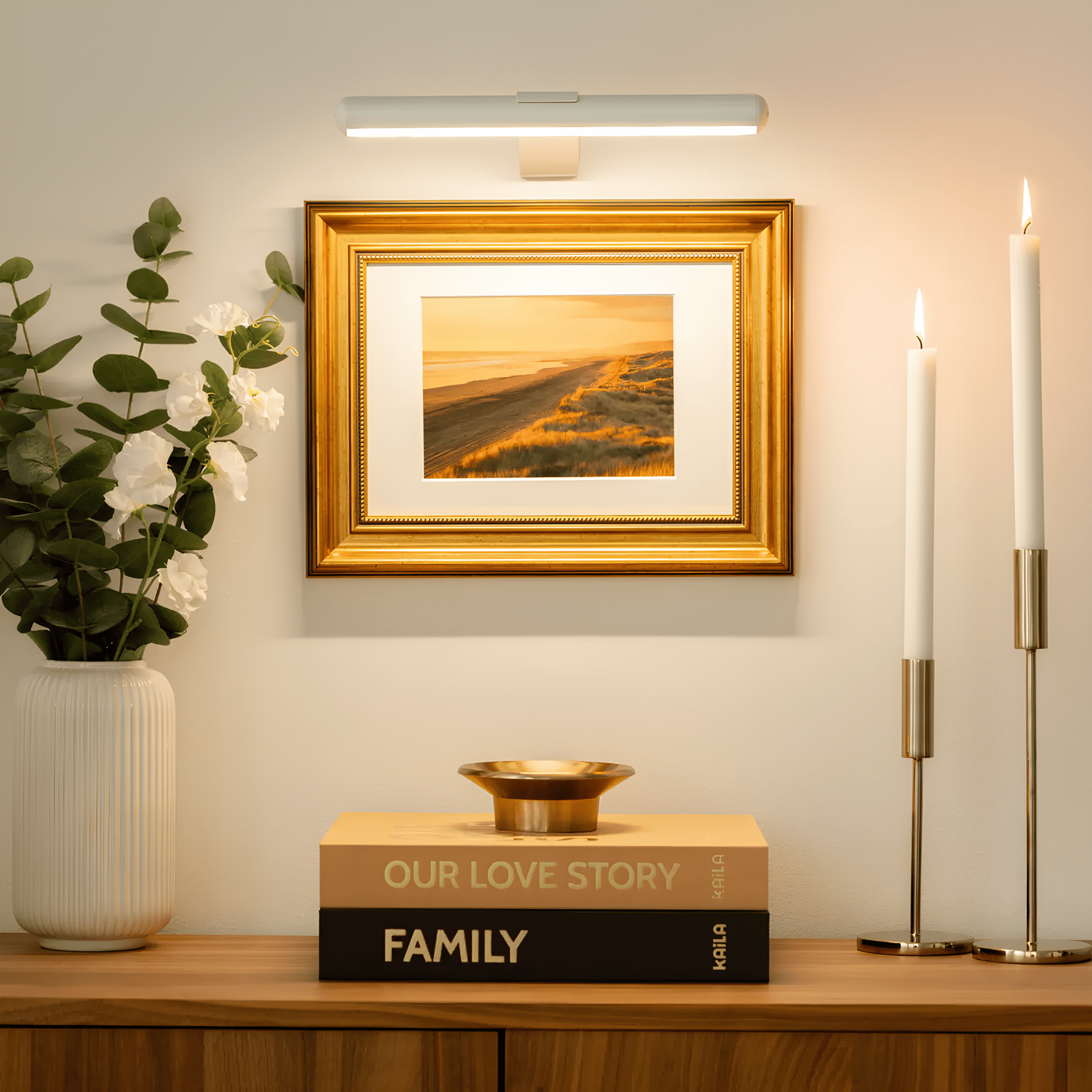 Lampada da parete ArtGlow per illuminare quadri