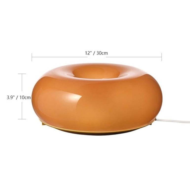BauhausDonut - lampada da tavolo e da parete a forma di ciambella | Luximode