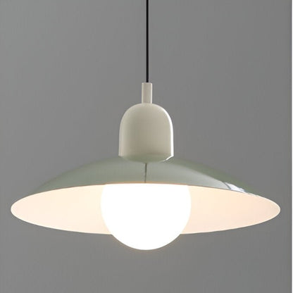 DomeLine Bauhaus - particolare del rosone a soffitto e cavo di sospensione | Luximode