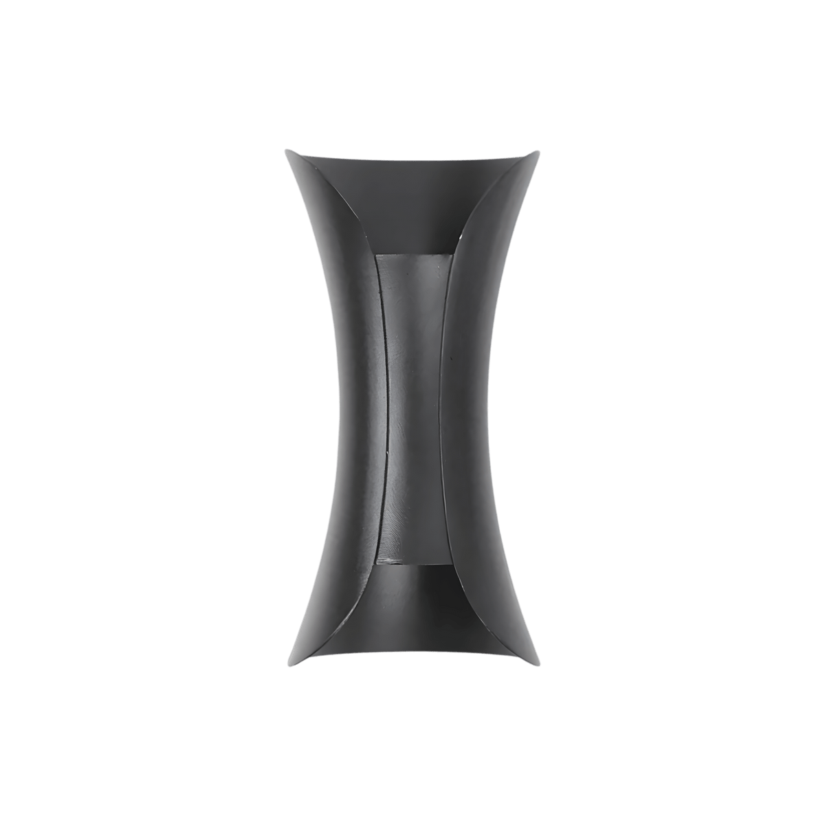Applique da esterno DualDelight nera, vista frontale