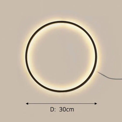 Lampada da parete EclipseHalo a forma di alone