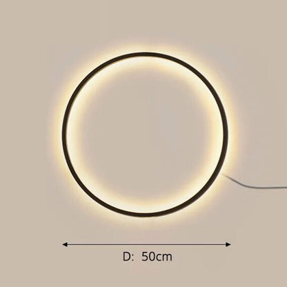 Lampada da parete EclipseHalo a forma di alone