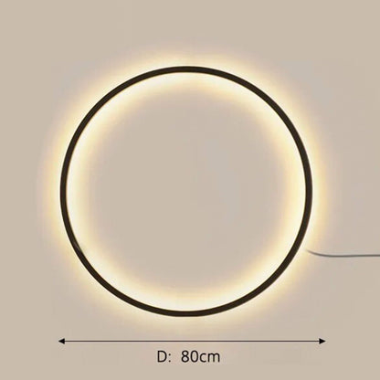 Lampada da parete EclipseHalo a forma di alone