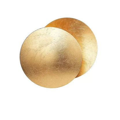 EclipseLamp – lampada da parete a eclissi, finitura oro, di Luximode