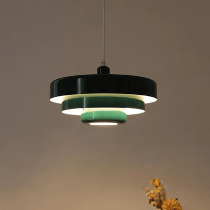 ElegantAura - lampada a sospensione vintage, verde | Luximode