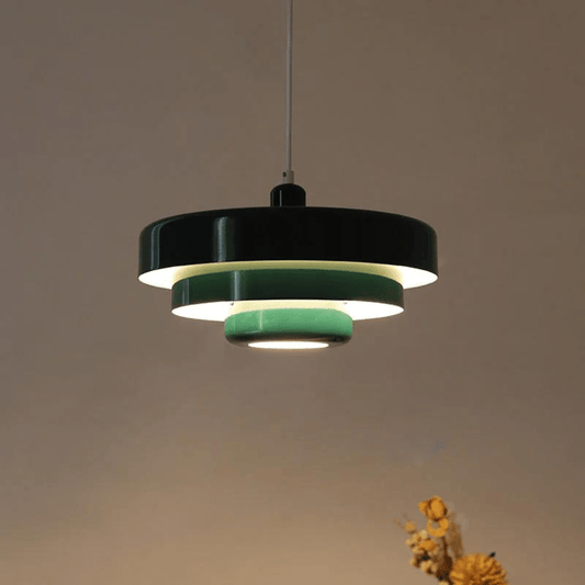 ElegantAura - lampada a sospensione vintage, verde | Luximode