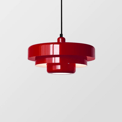 ElegantAura - lampada a sospensione vintage, rosso | Luximode