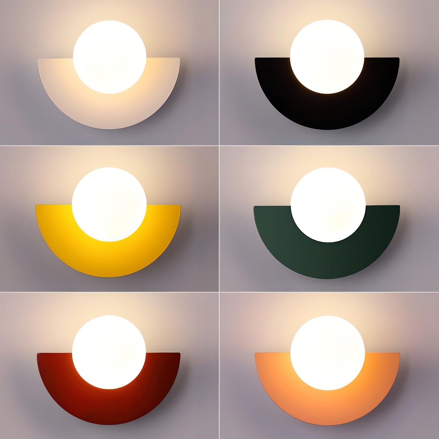 EverestCircle - Lampada da Parete Nordica – lampada design da parete di Luximode