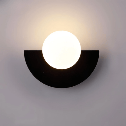 EverestCircle - variante nera con design circolare minimalista | Luximode