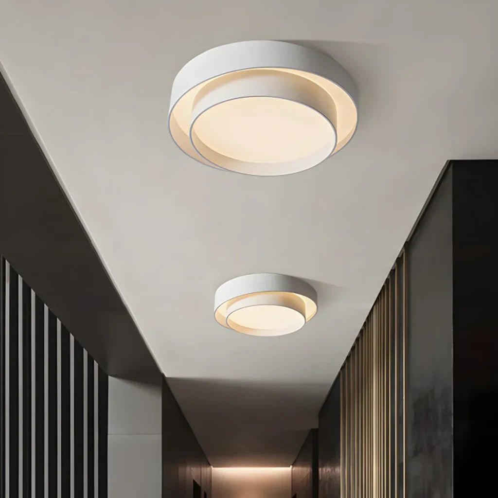 Plafoniera LED a forma di disco FLINT