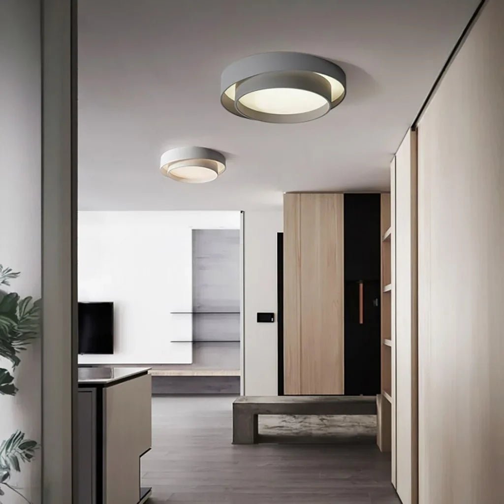Plafoniera LED a forma di disco FLINT