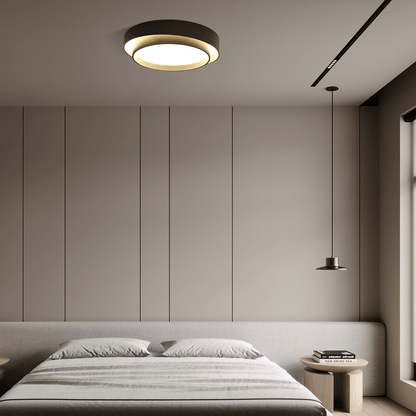 Plafoniera LED a forma di disco FLINT