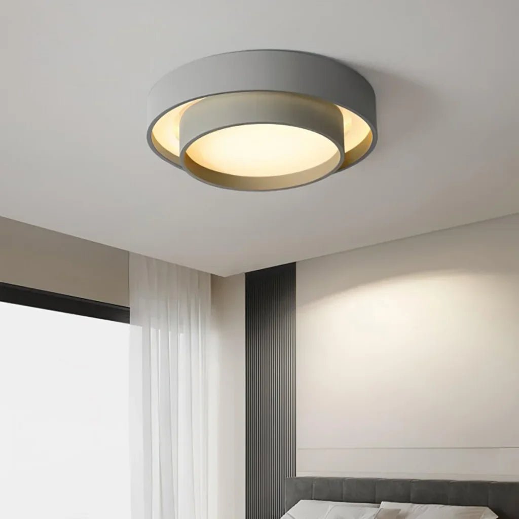 Plafoniera LED a forma di disco FLINT