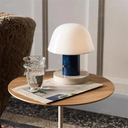 FungoLumiere - vista dall'alto del cappello con dettaglio del materiale | Luximode