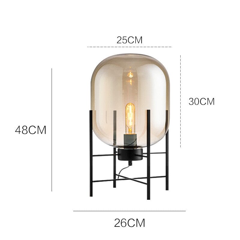Lampada da tavolo a bulbo GLASSON