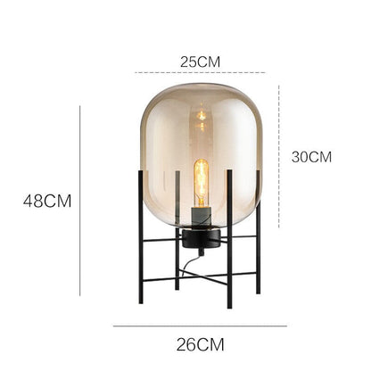 Lampada da tavolo a bulbo GLASSON
