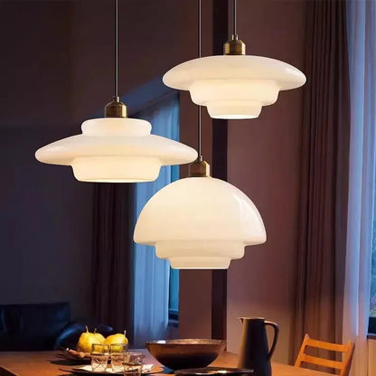 HannaPendant – lampada a sospensione in vetro di Luximode