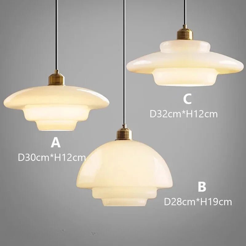 HannaPendant – lampada a sospensione in vetro di Luximode