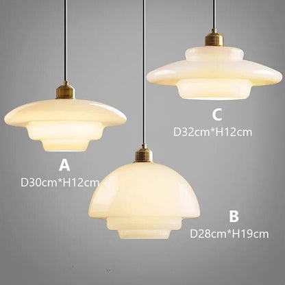 HannaPendant – lampada a sospensione in vetro di Luximode