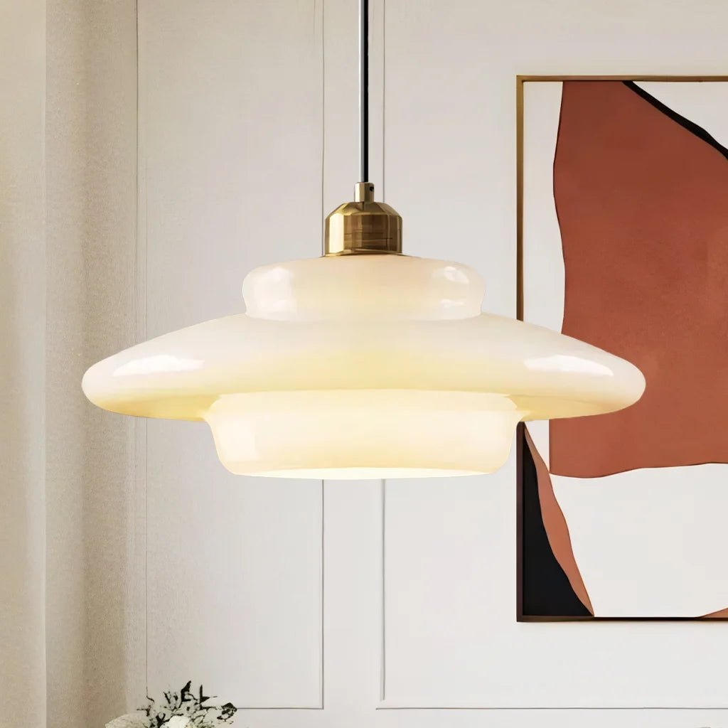 HannaPendant – lampada a sospensione in vetro di Luximode