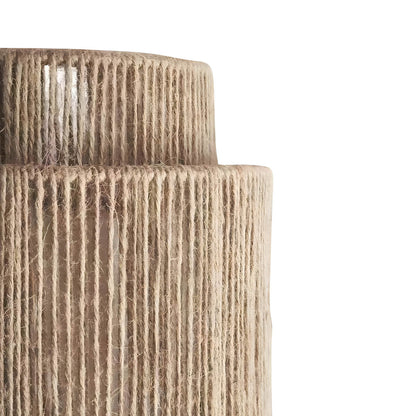 Lampada da parete giapponese HikariShade in fibre naturali