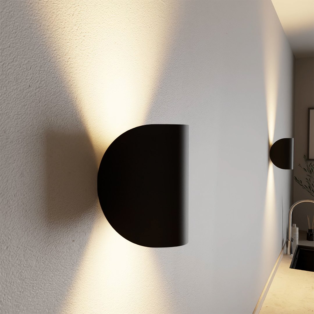 Lampada da parete moderna LumenTwist