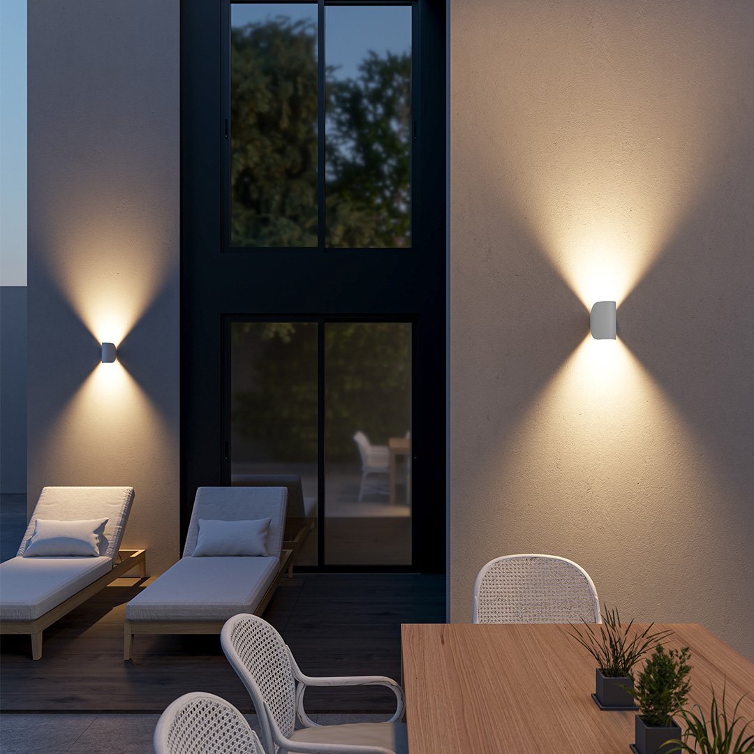Lampada da parete moderna LumenTwist