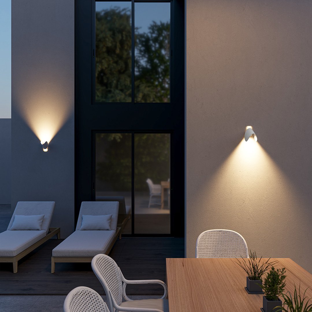 Lampada da parete moderna LumenTwist