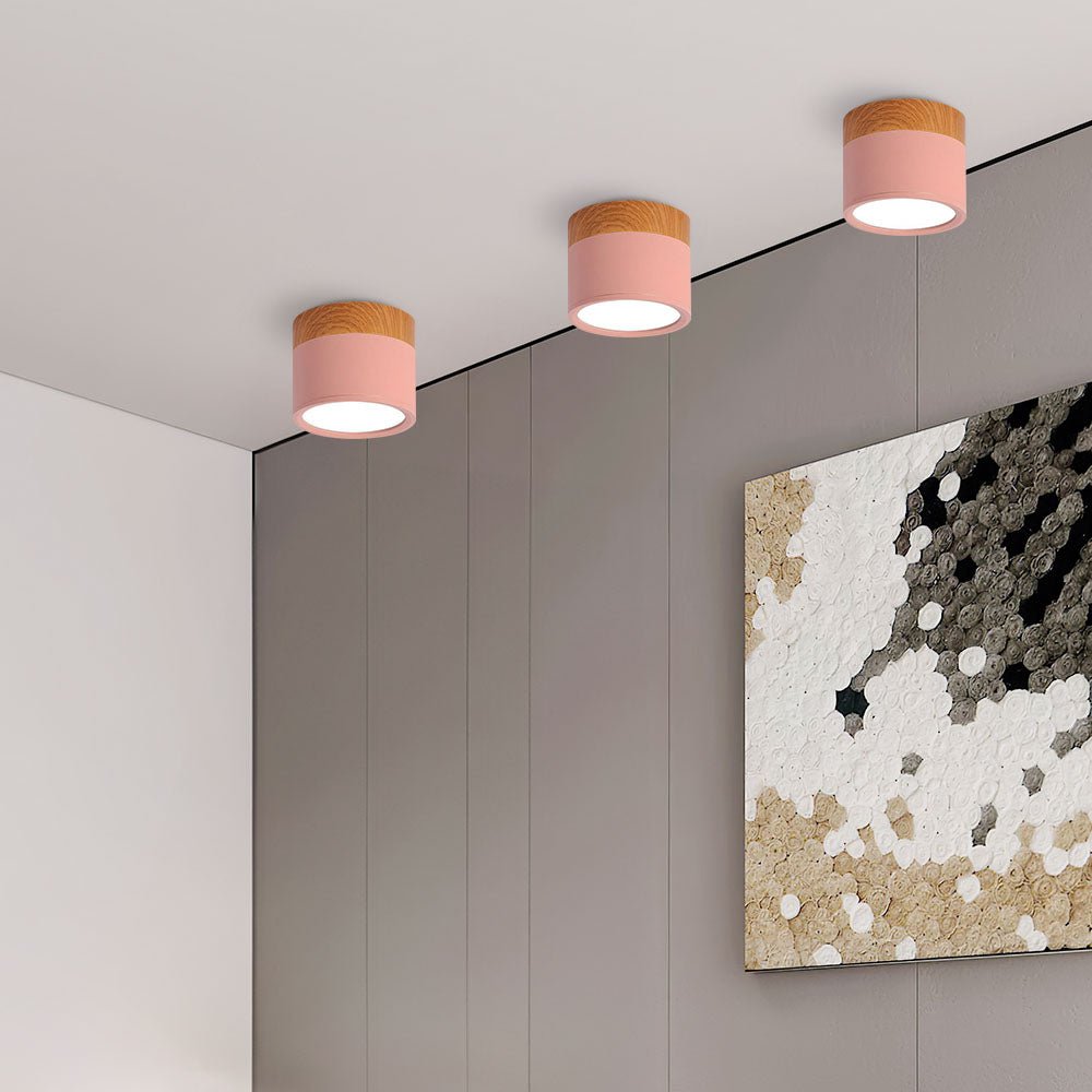 LumiFlush - vista dall'alto del corpo cilindrico moderno | Luximode