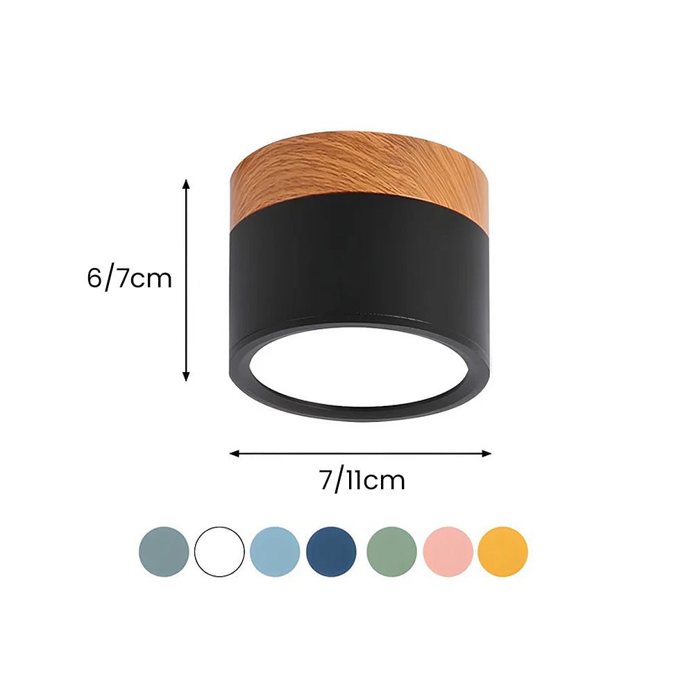 LumiFlush - render 3D del corpo minimalista da soffitto | Luximode