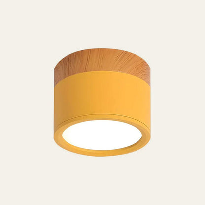 LumiFlush - plafoniera installata in corridoio moderno | Luximode