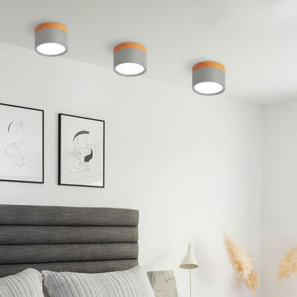 LumiFlush - finitura bianca opaca su sfondo chiaro fotografico | Luximode