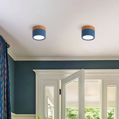 LumiFlush - vista finale della plafoniera installata in casa | Luximode