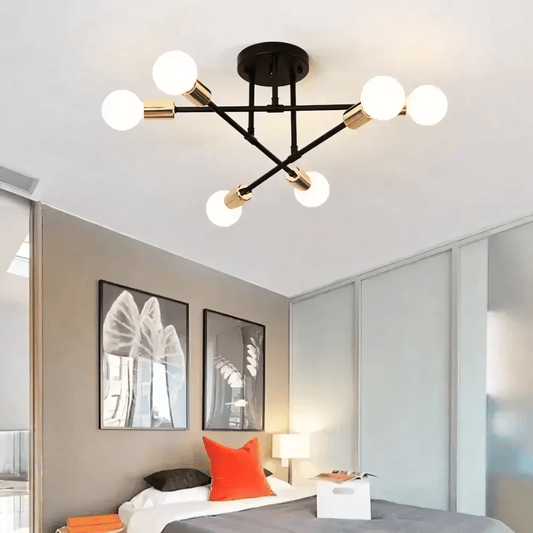 Lampada a sospensione a 6 luci LumiSix