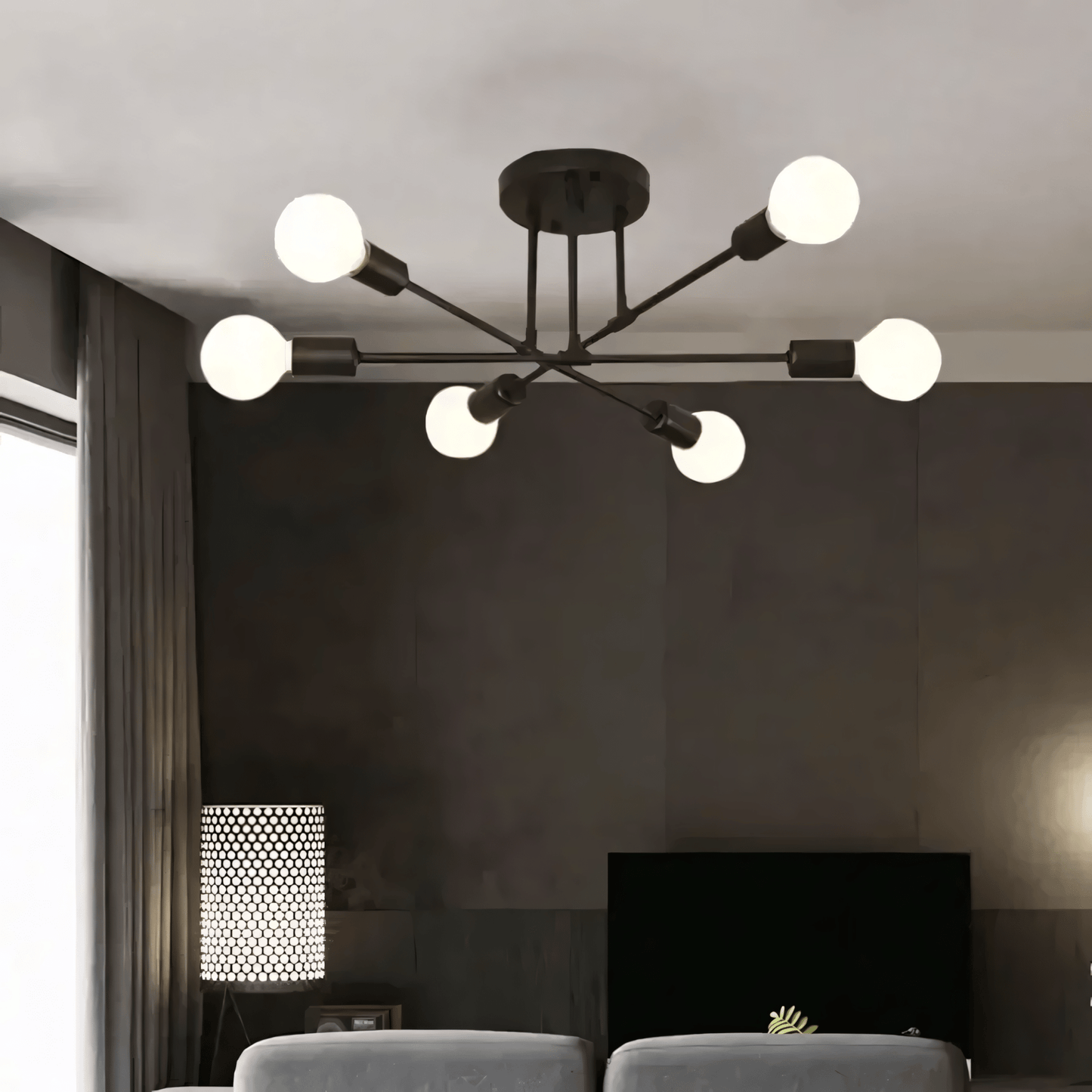 Lampada a sospensione a 6 luci LumiSix