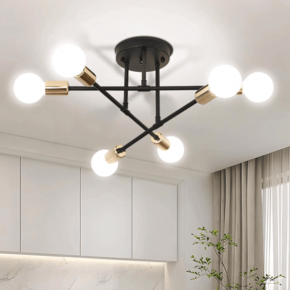 Lampada a sospensione a 6 luci LumiSix