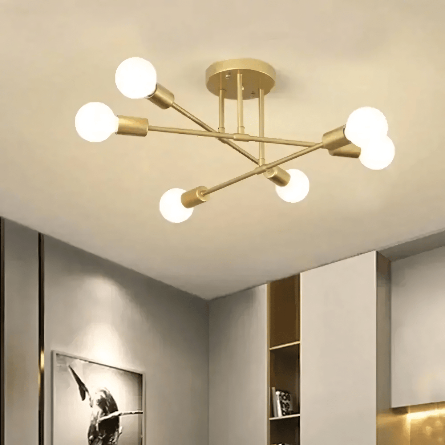 Lampada a sospensione a 6 luci LumiSix